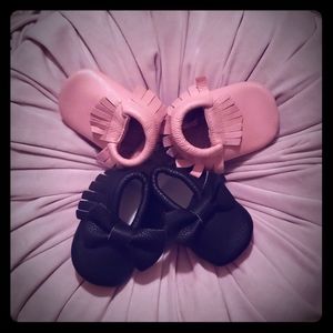 Baby girl mocassins